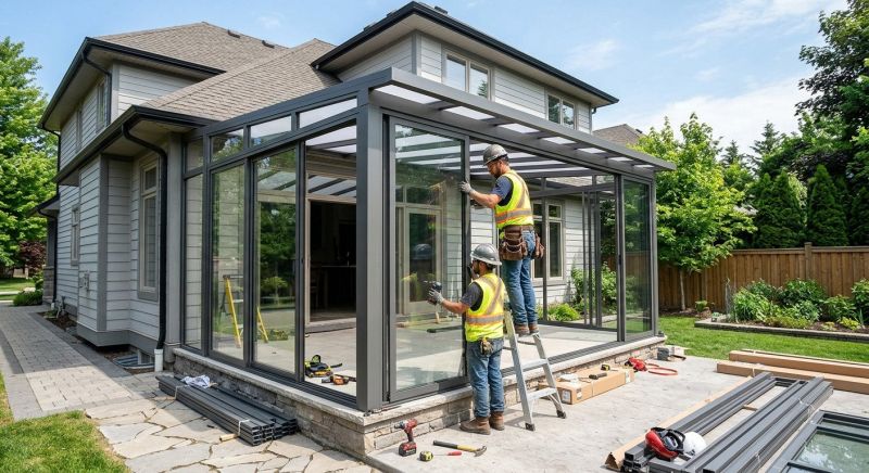 Conservatory Installation in Dallas, TX