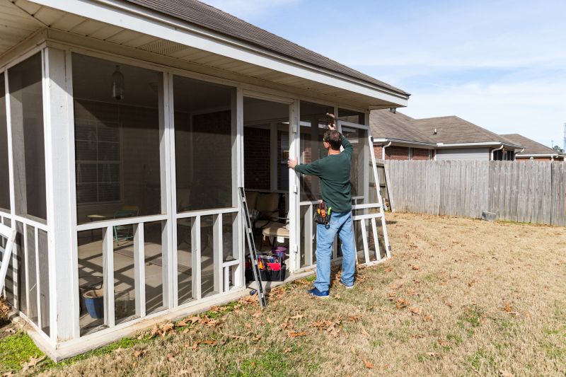 Enclosed Porch Installation