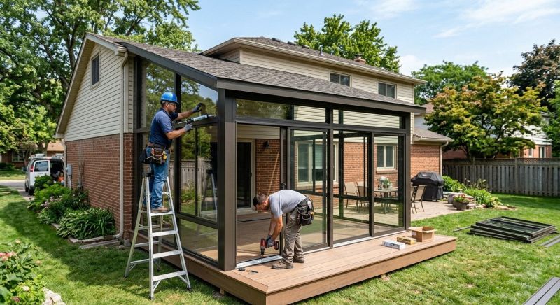 Four Season Room Installation in Boulder, CO