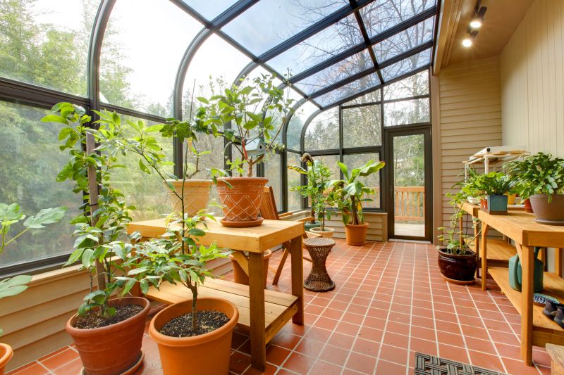 Glass-Enclosed Sunroom