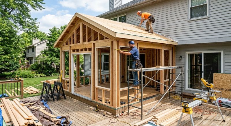 Three Season Room Installation in Cincinnati, OH