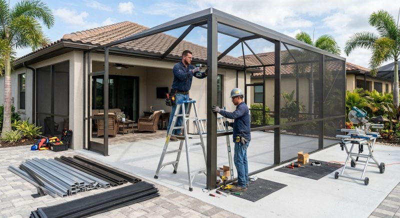 Deck Enclosure Installation in Arvada, CO